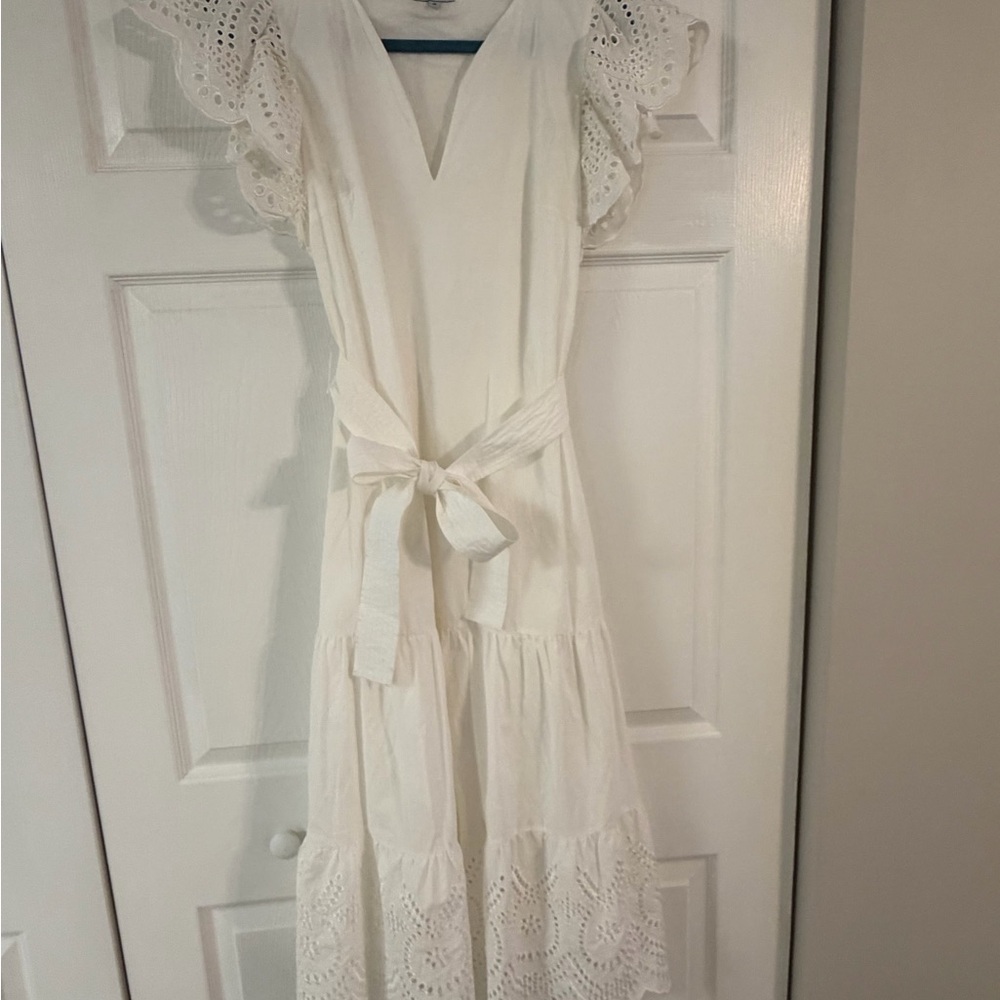 Rails Gia Belted Eyelet Midi Dress - Picture 3 of 8